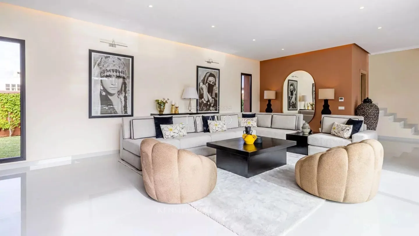 Luxurious villa in marrakech with swimming pool and private garden
