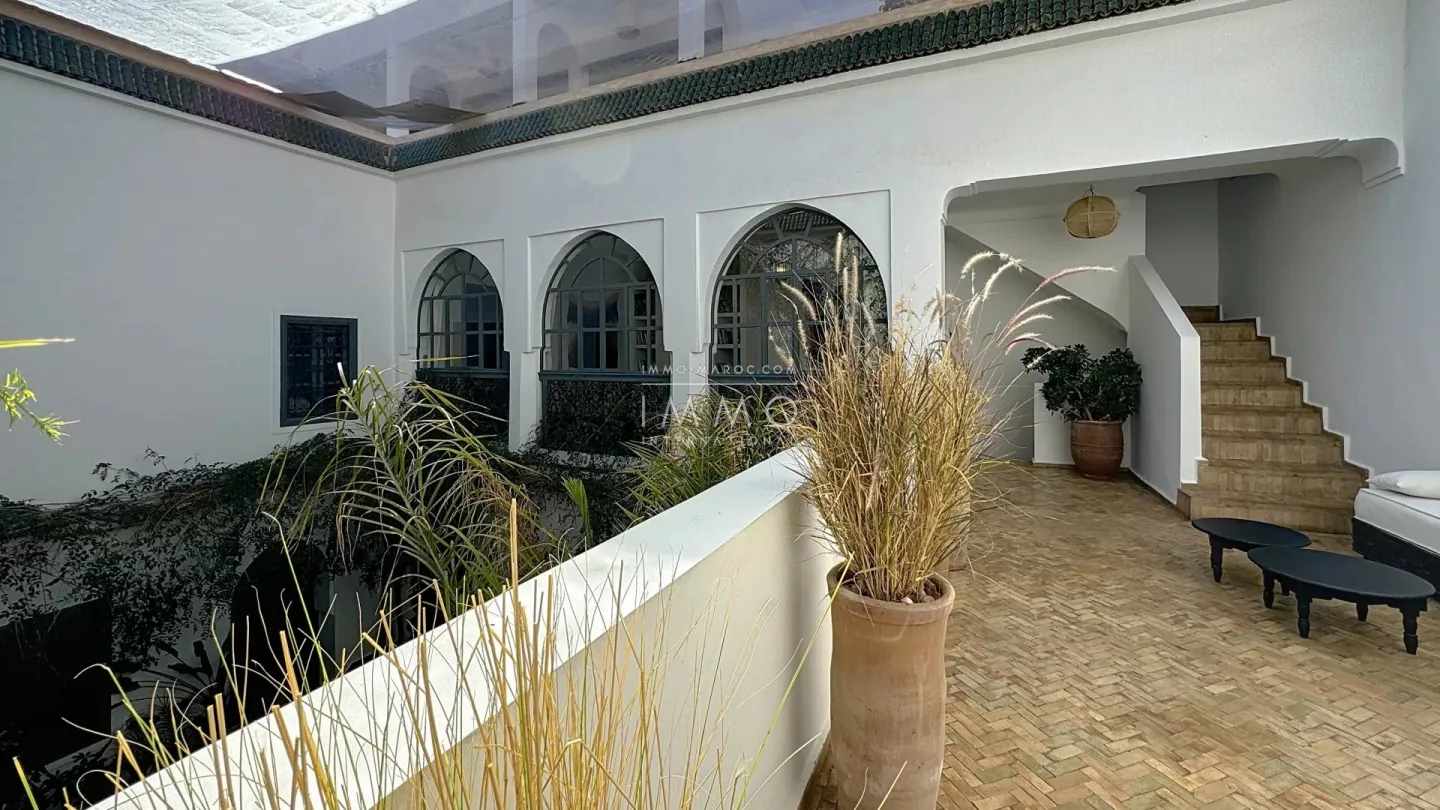 Exceptional riad for sale in the heart of the medina of marrakech