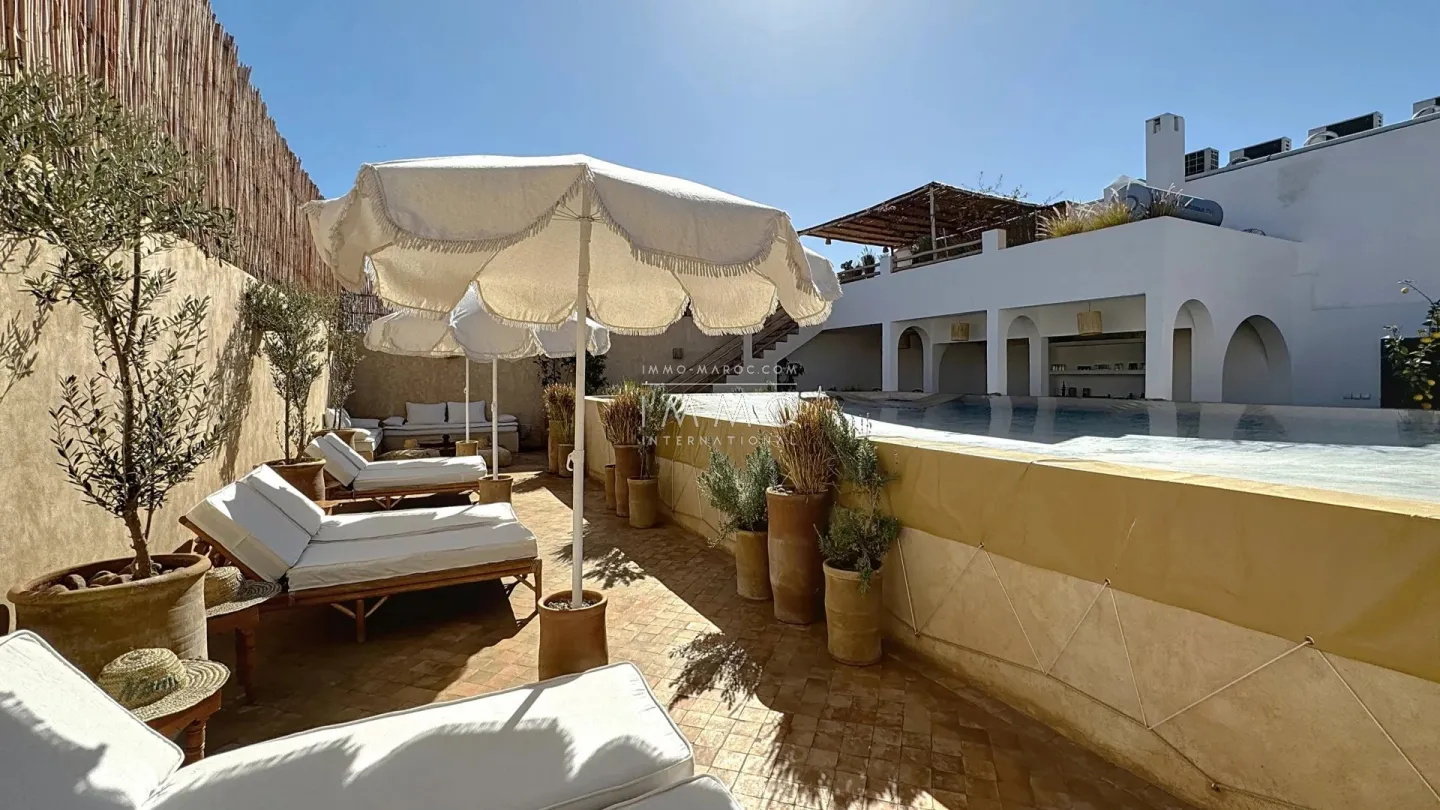 Exceptional riad for sale in the heart of the medina of marrakech
