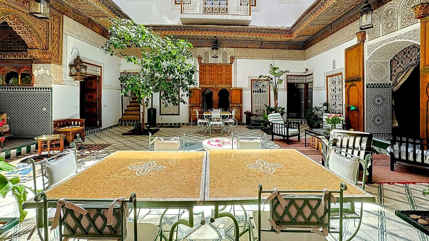 Magnificent authentic riad for sale in marrakech – rediscover moroccan elegance