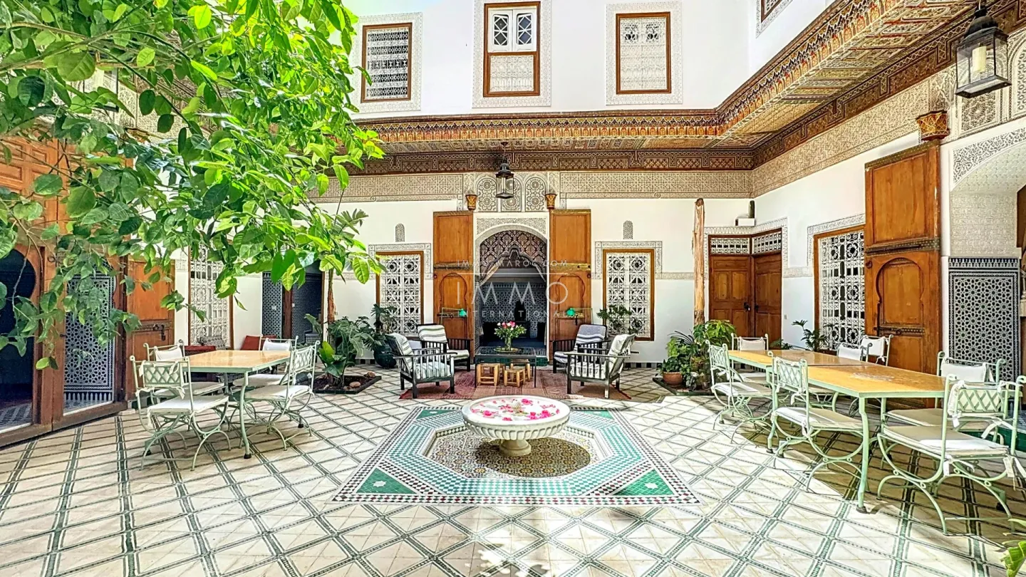 Magnificent authentic riad for sale in marrakech – rediscover moroccan elegance