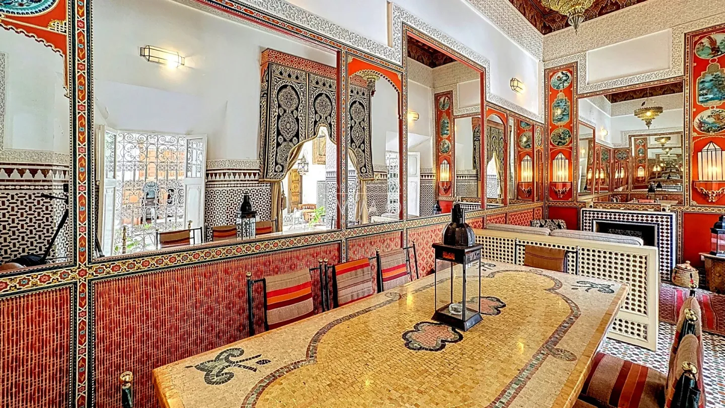 Magnificent authentic riad for sale in marrakech – rediscover moroccan elegance