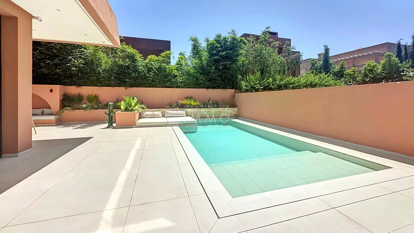 Exceptional contemporary villa in the heart of the amelkis golf club - marrakech