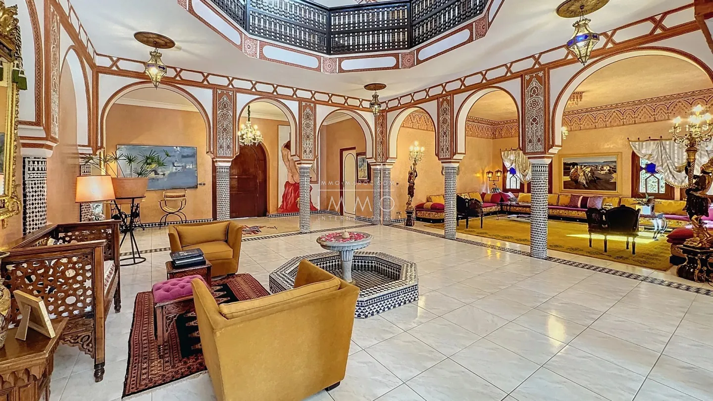 For sale – prestigious riad-style villa in targa, marrakech