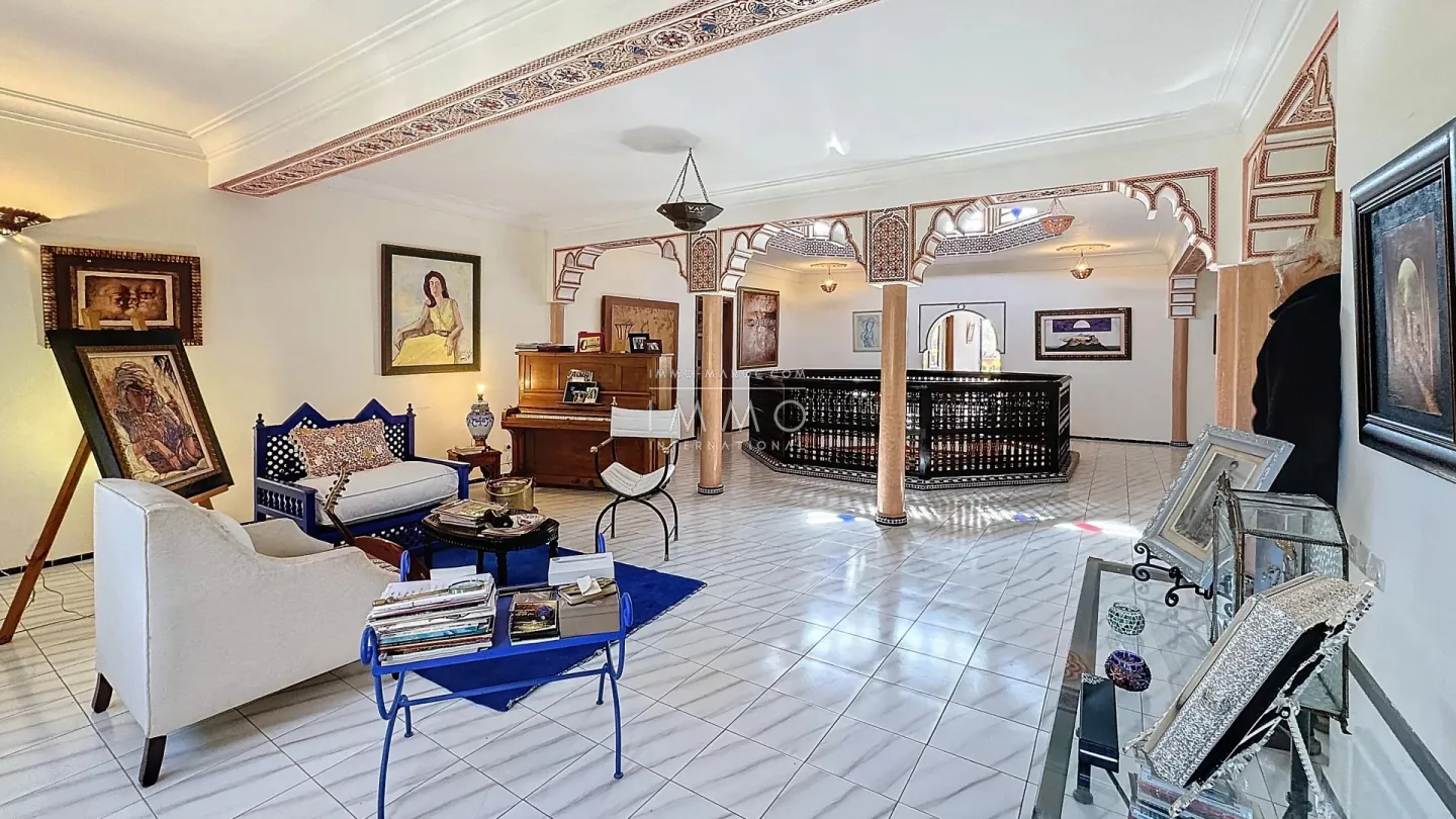 For sale – prestigious riad-style villa in targa, marrakech