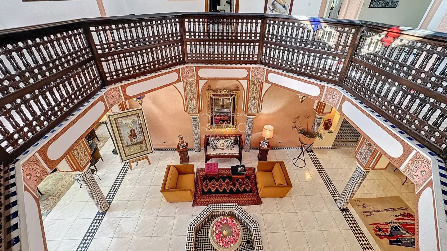 For sale – prestigious riad-style villa in targa, marrakech