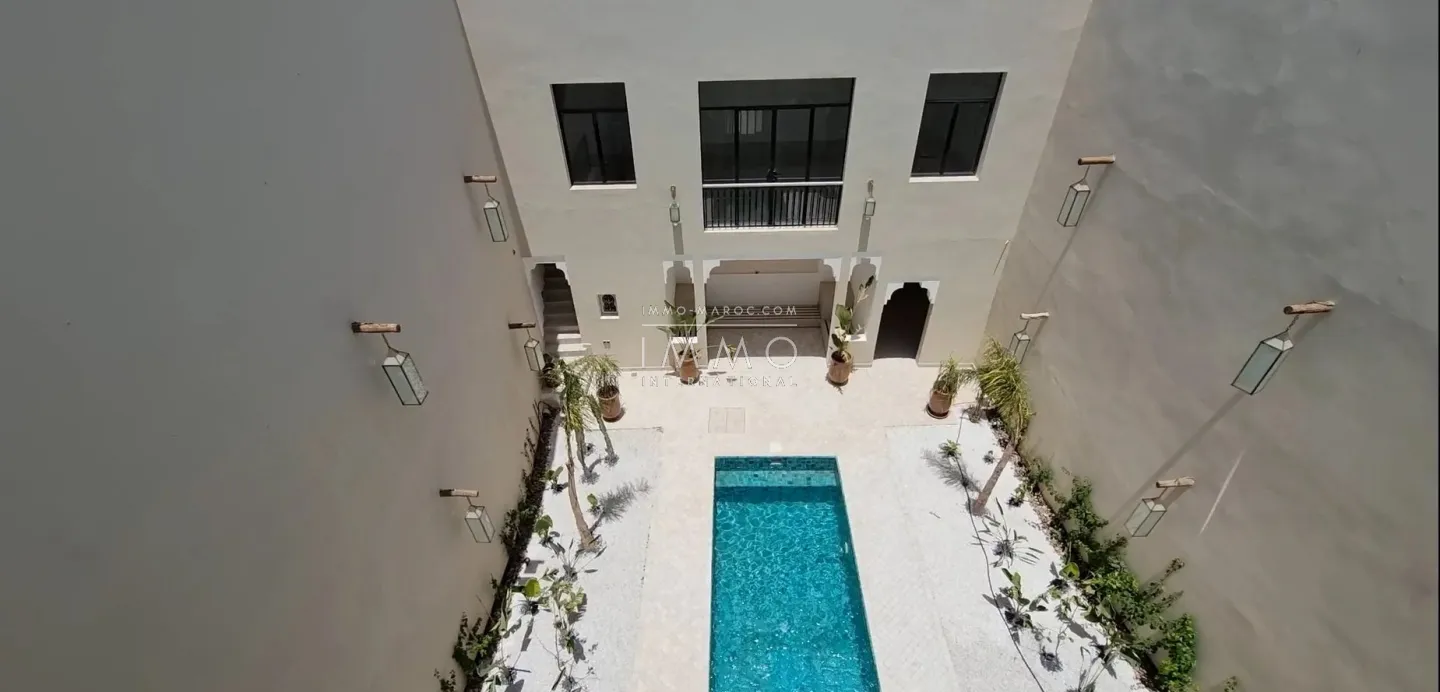 Contemporary riad for sale in the medina of marrakech