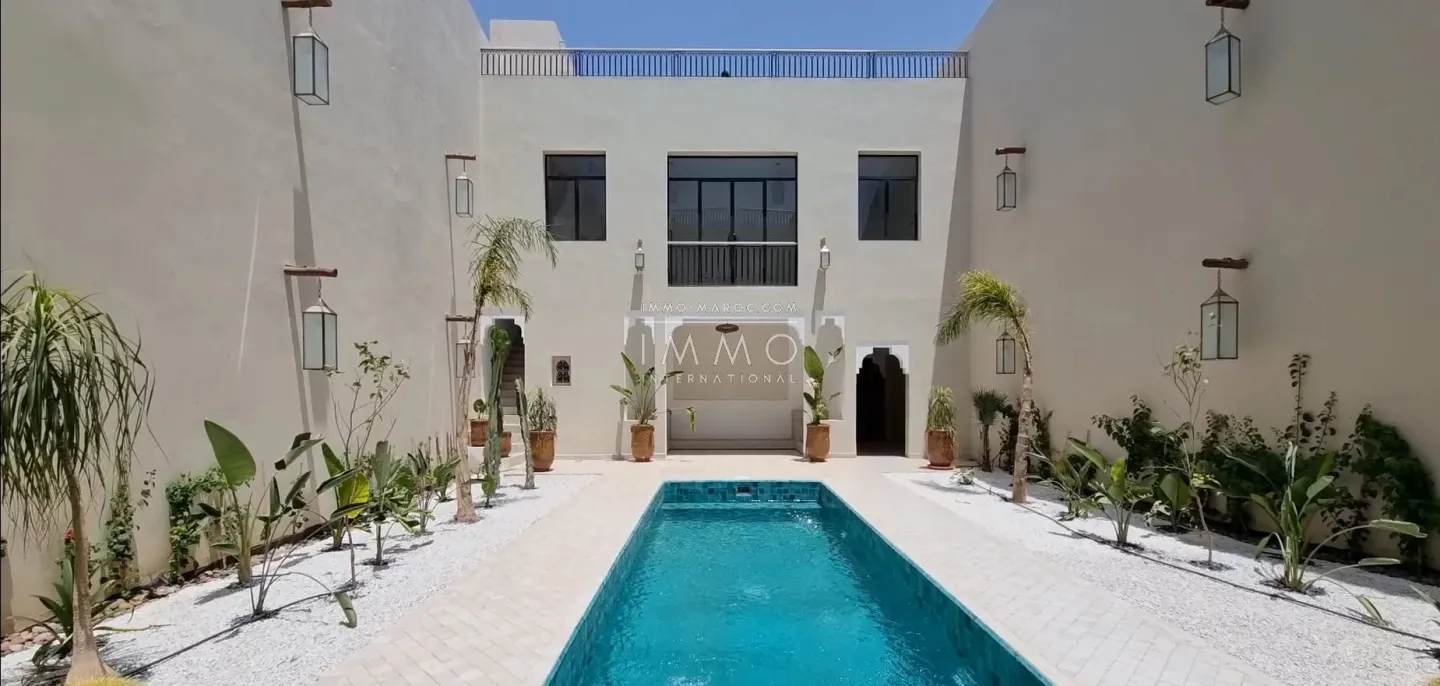 Contemporary riad for sale in the medina of marrakech