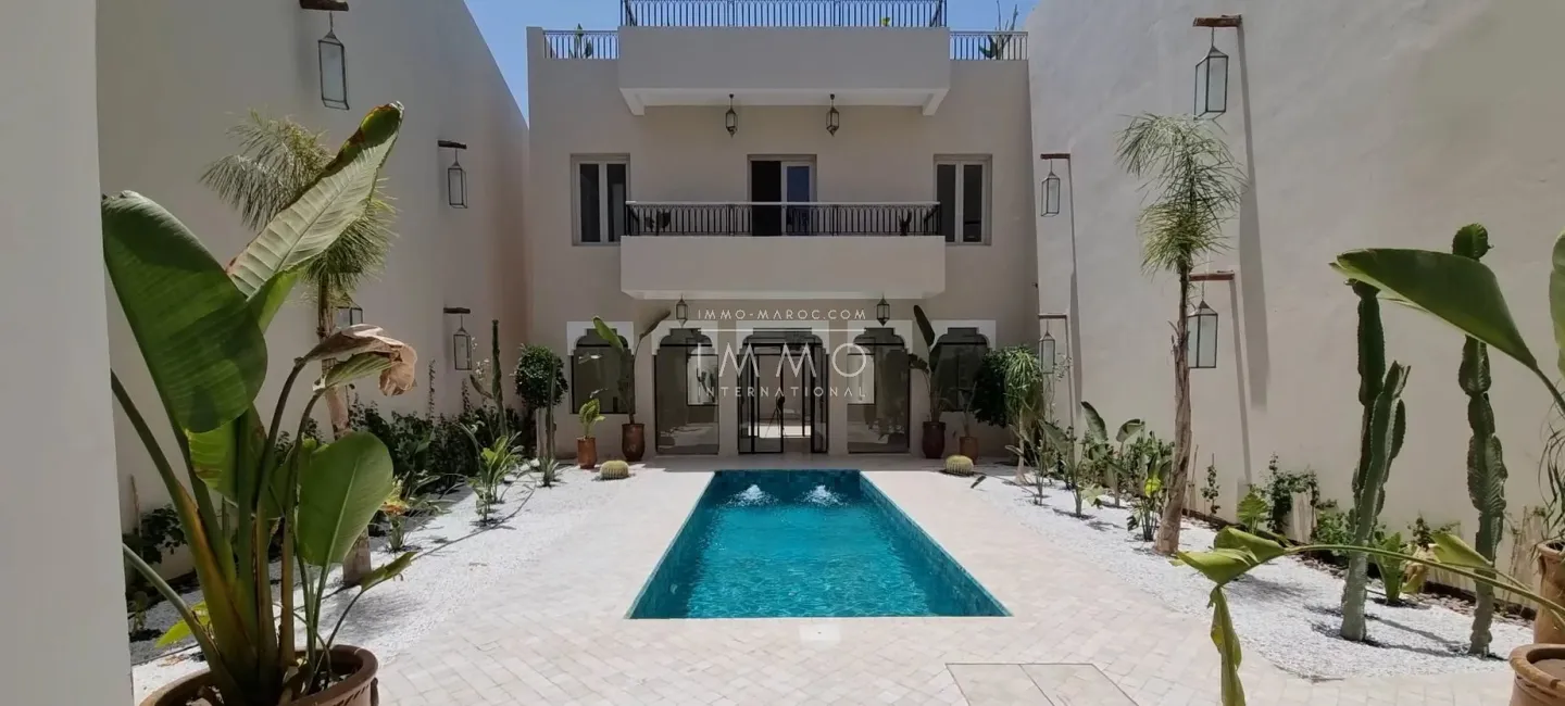 Contemporary riad for sale in the medina of marrakech