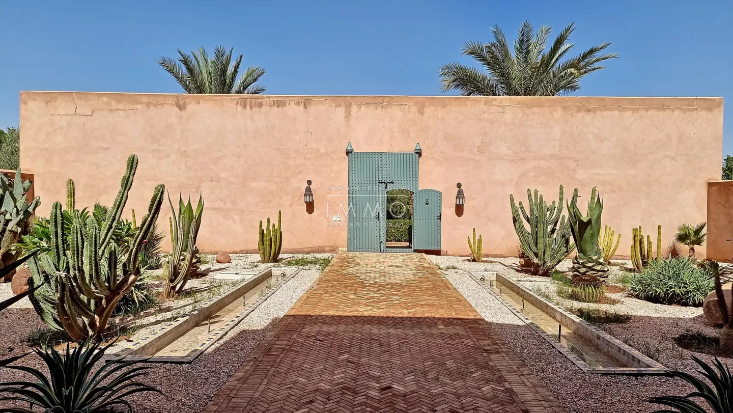 Beautiful villa facing the atlas mountains vna ok