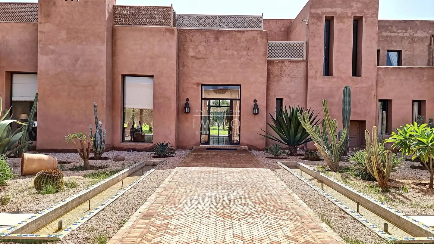 Beautiful villa facing the atlas mountains vna ok