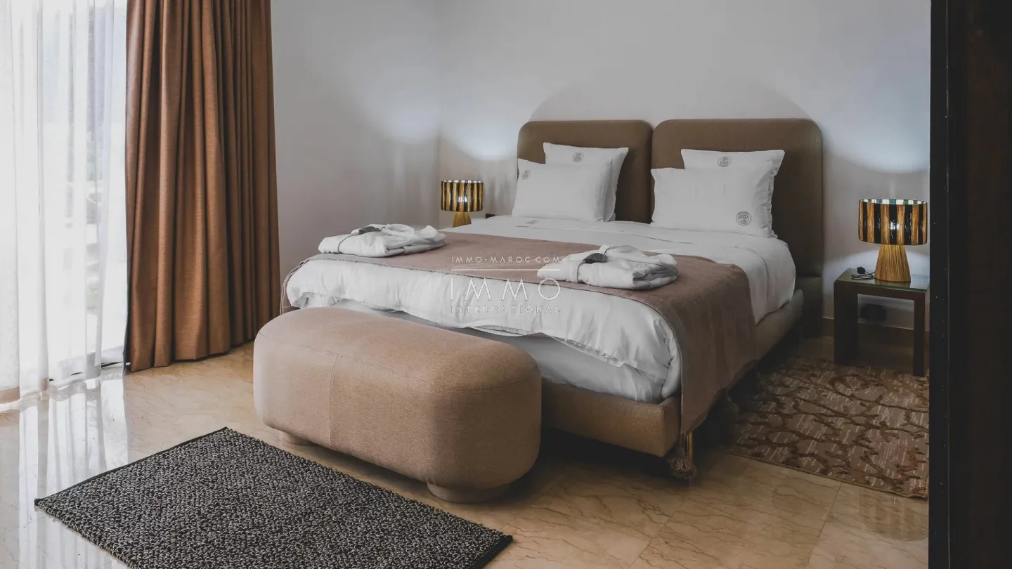 Contemporary villa for sale on the golf course of al maaden, marrakech