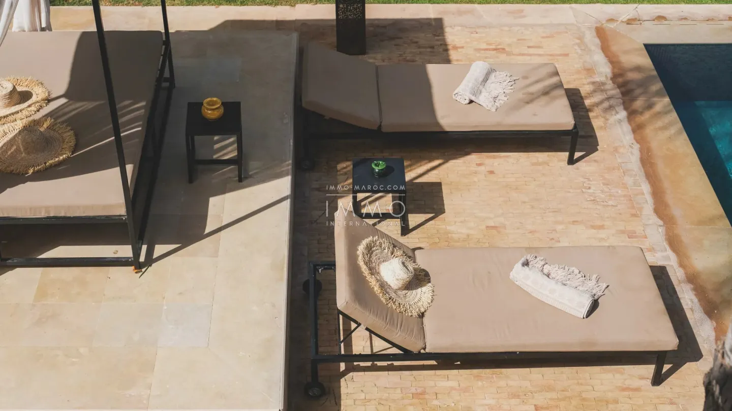 Contemporary villa for sale on the golf course of al maaden, marrakech