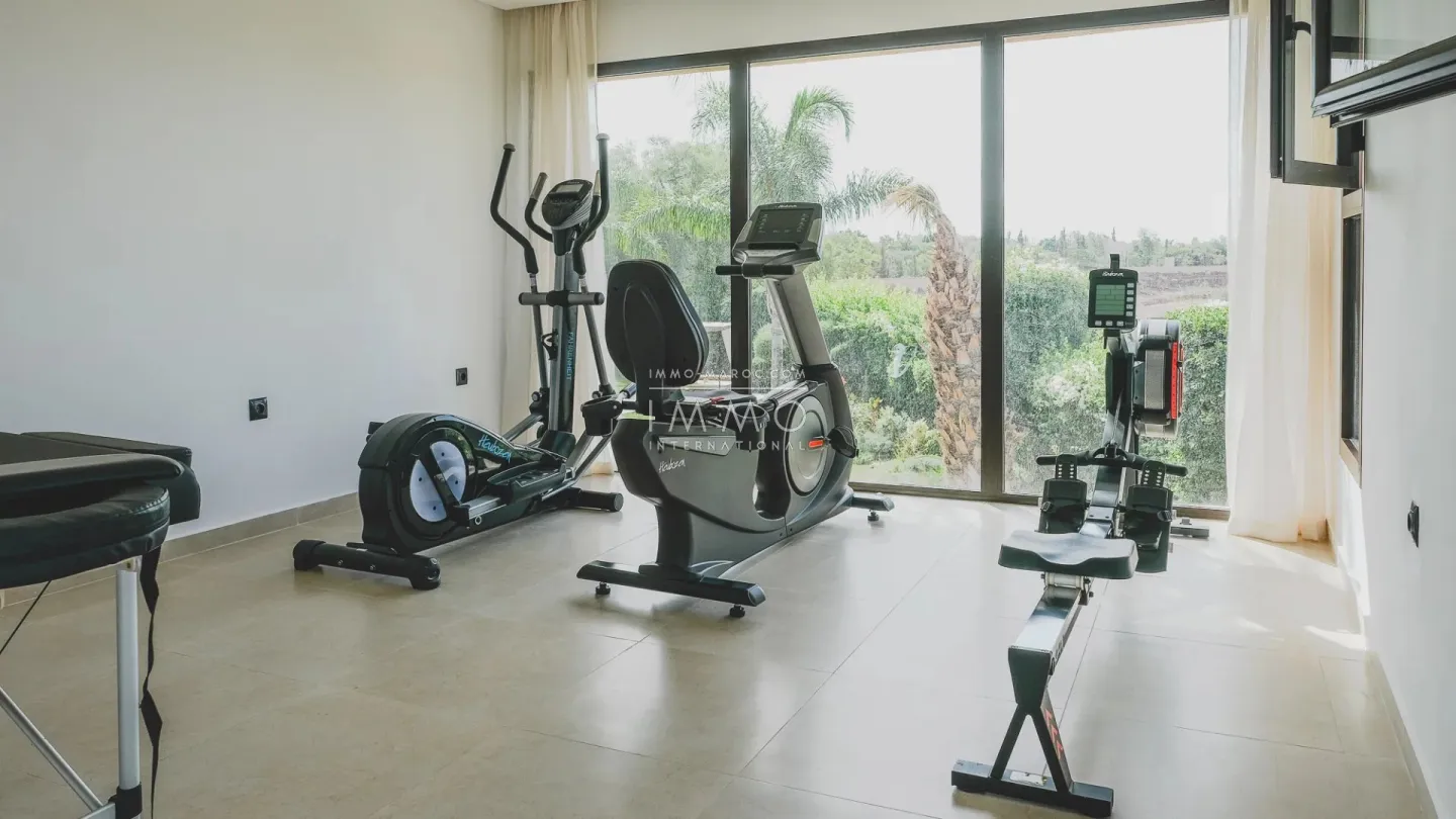 Contemporary villa for sale on the golf course of al maaden, marrakech