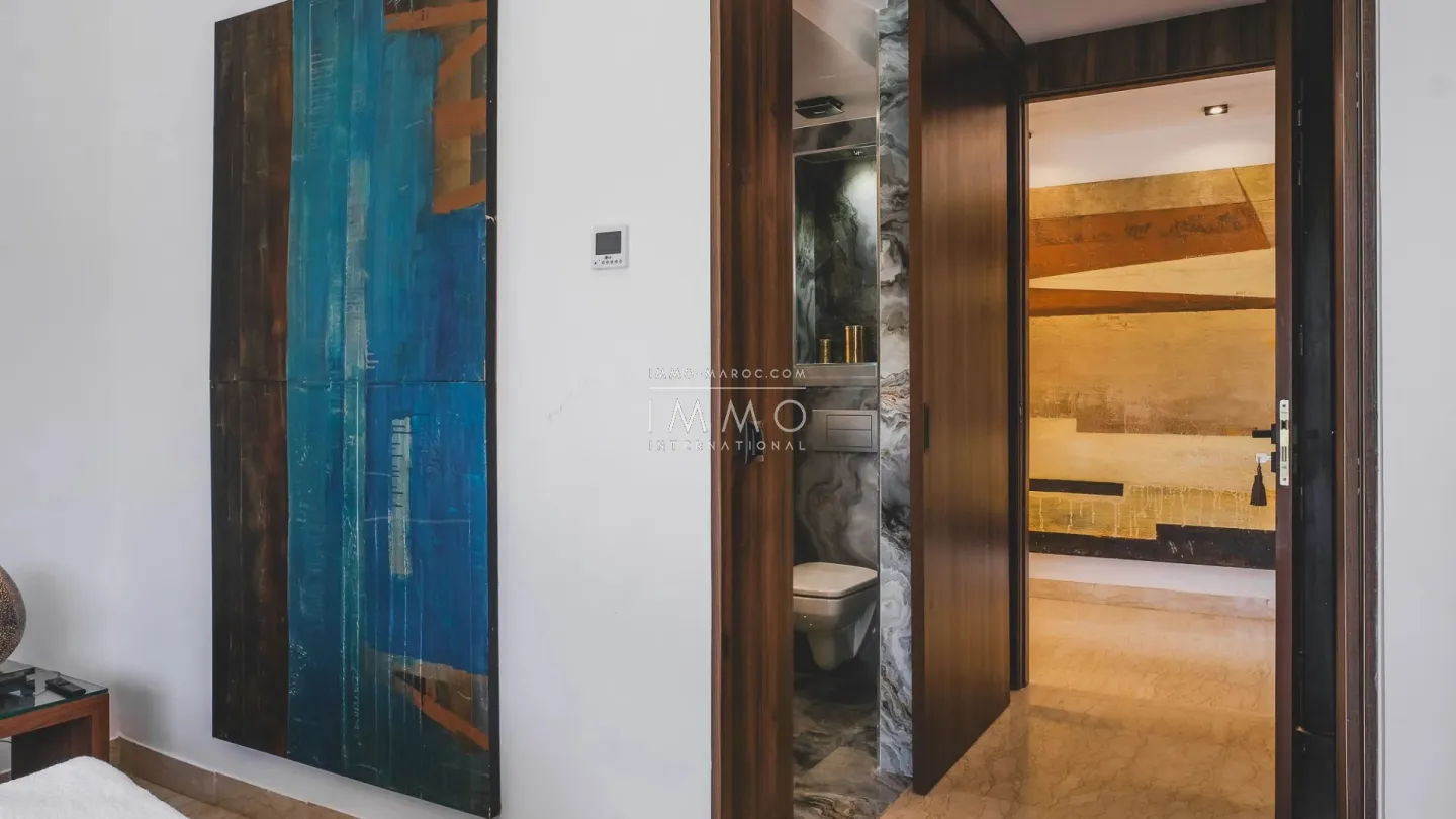 Contemporary villa for sale on the golf course of al maaden, marrakech