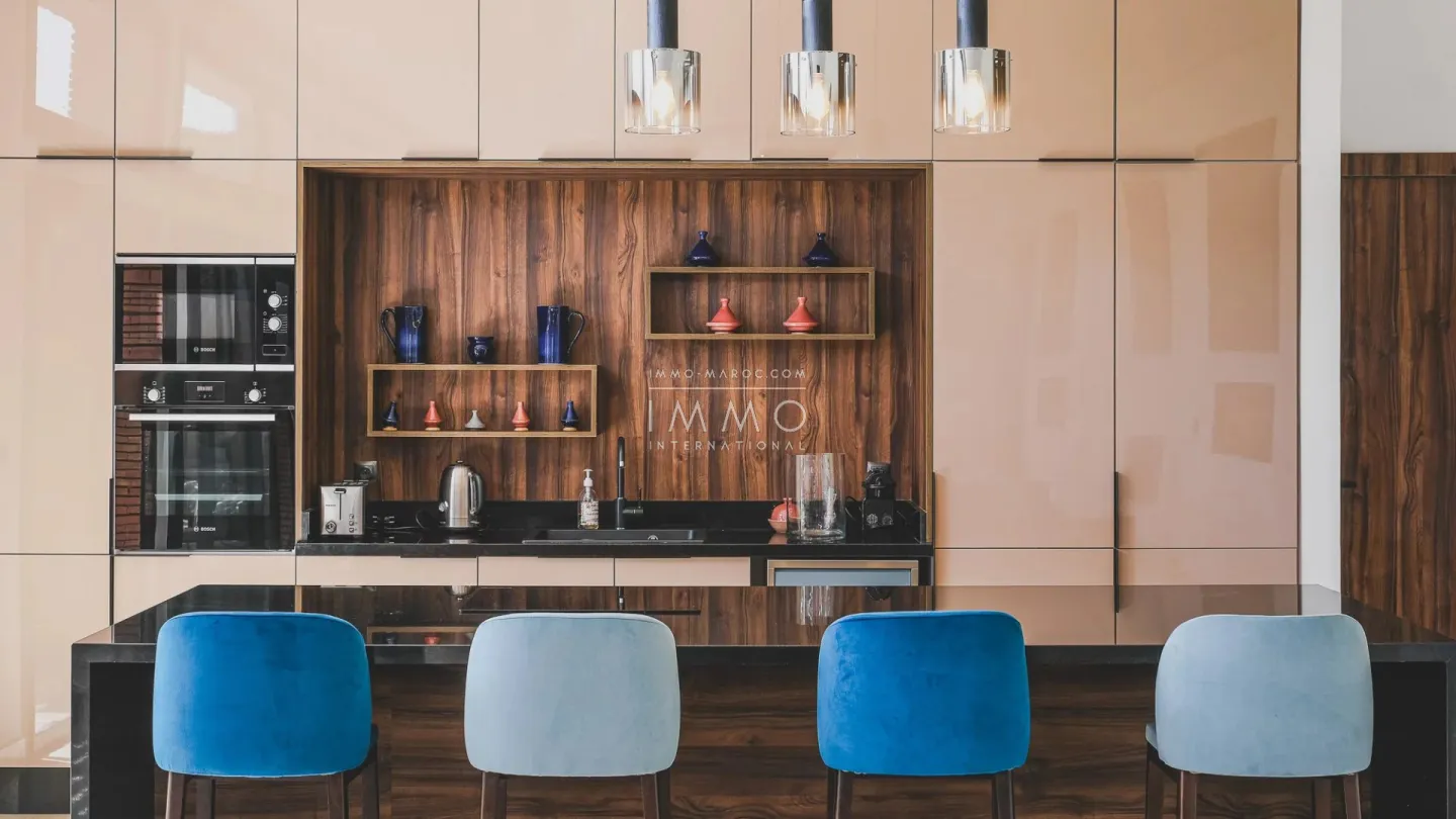 Contemporary villa for sale on the golf course of al maaden, marrakech