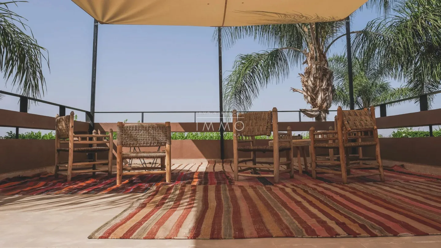 Contemporary villa for sale on the golf course of al maaden, marrakech