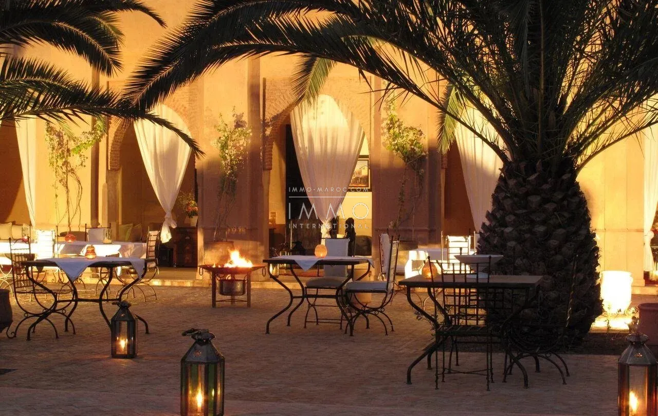 Charming guest house for sale in the heart of the palmeraie bab atlas grove