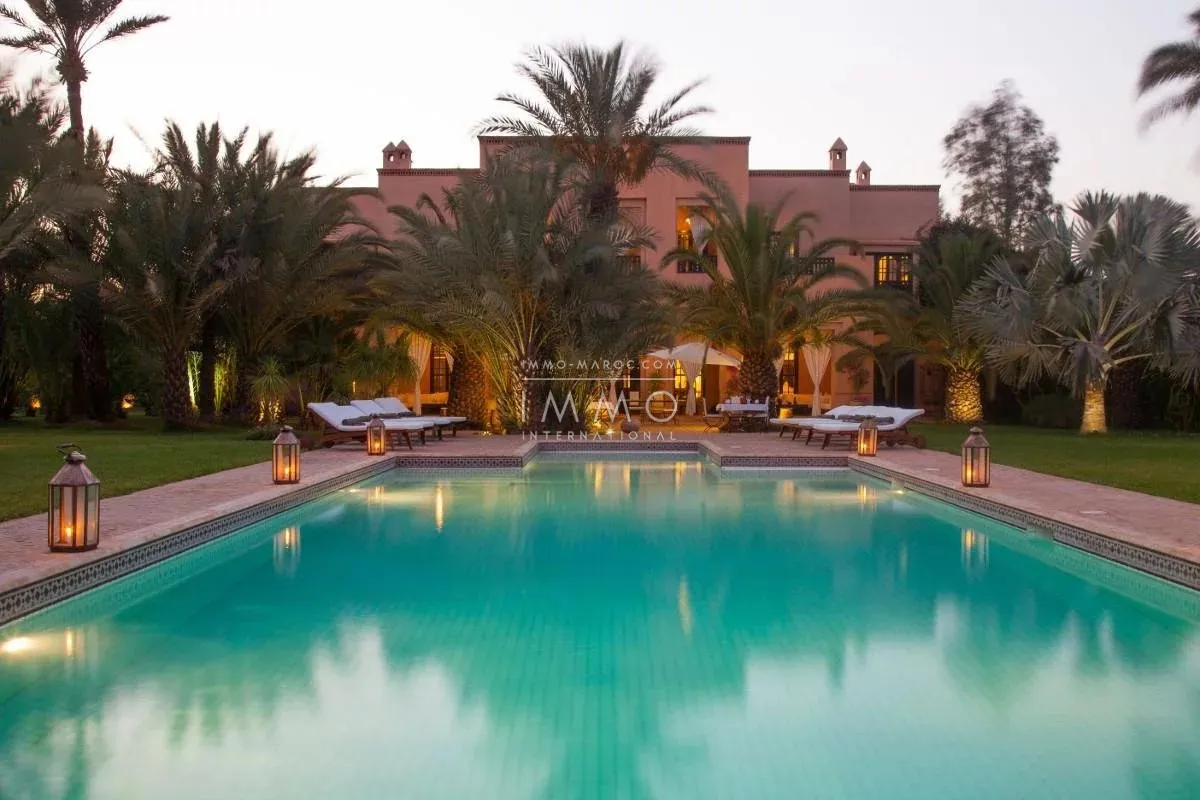 Charming guest house for sale in the heart of the palmeraie bab atlas grove