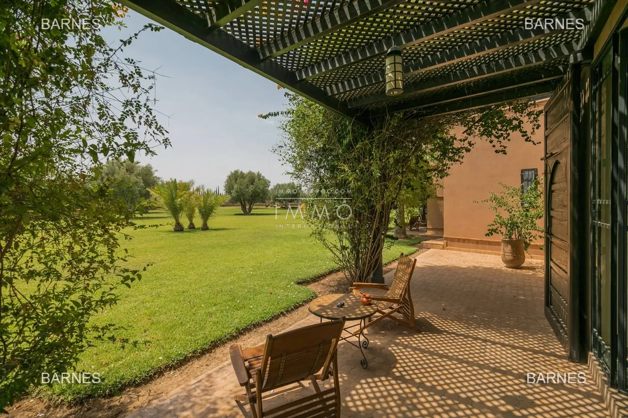 Exceptional property for sale on 3.36 hectares of landscaped land with a panoramic view of the atlas mountains."