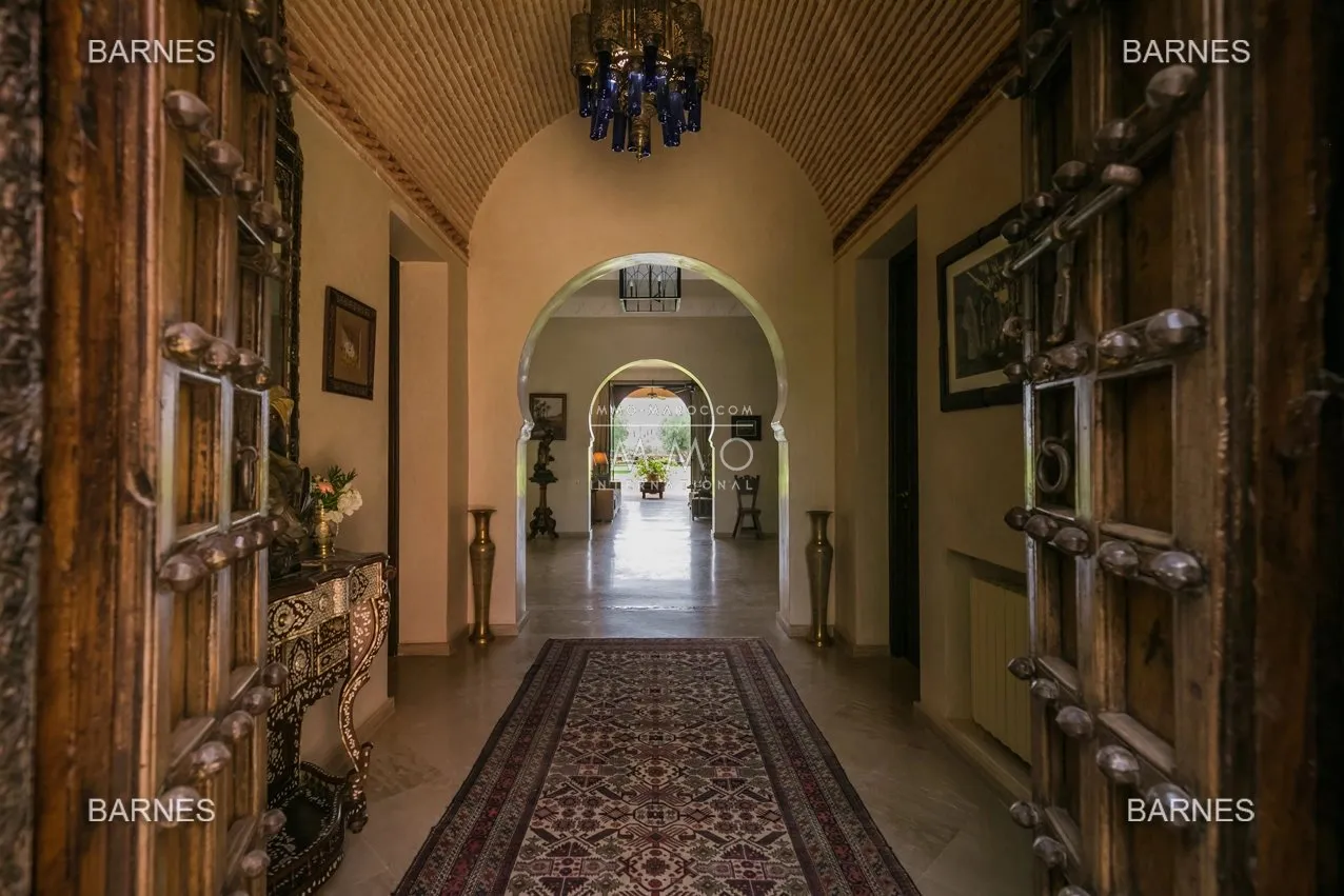 Exceptional property for sale on 3.36 hectares of landscaped land with a panoramic view of the atlas mountains."