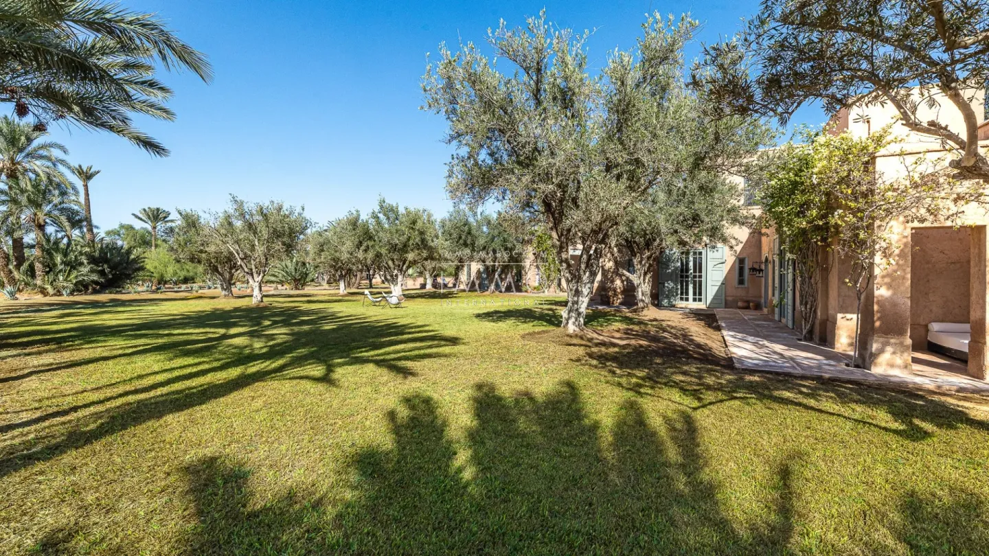 Prestigious villa in the heart of the palmeraie