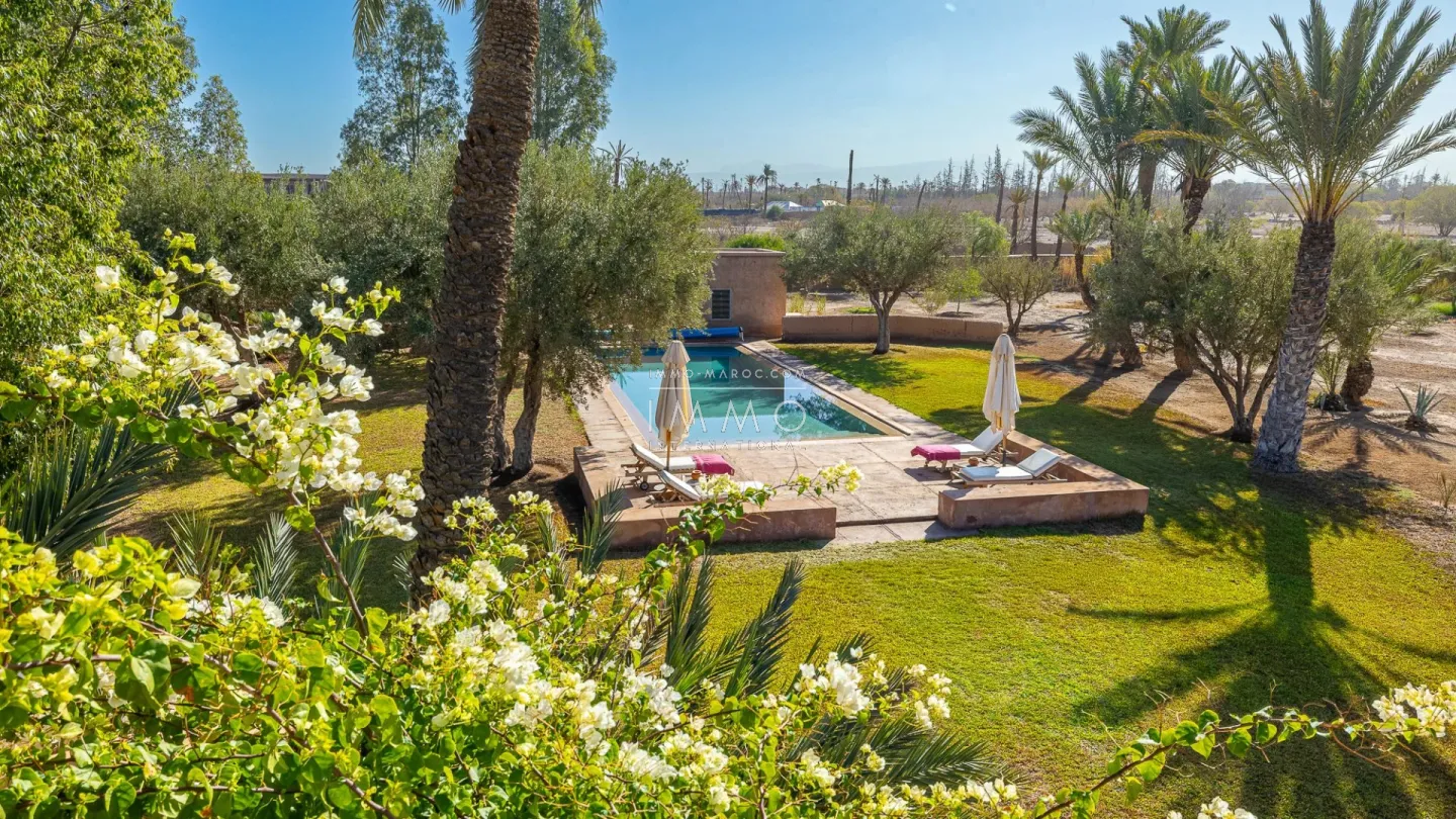 Prestigious villa in the heart of the palmeraie
