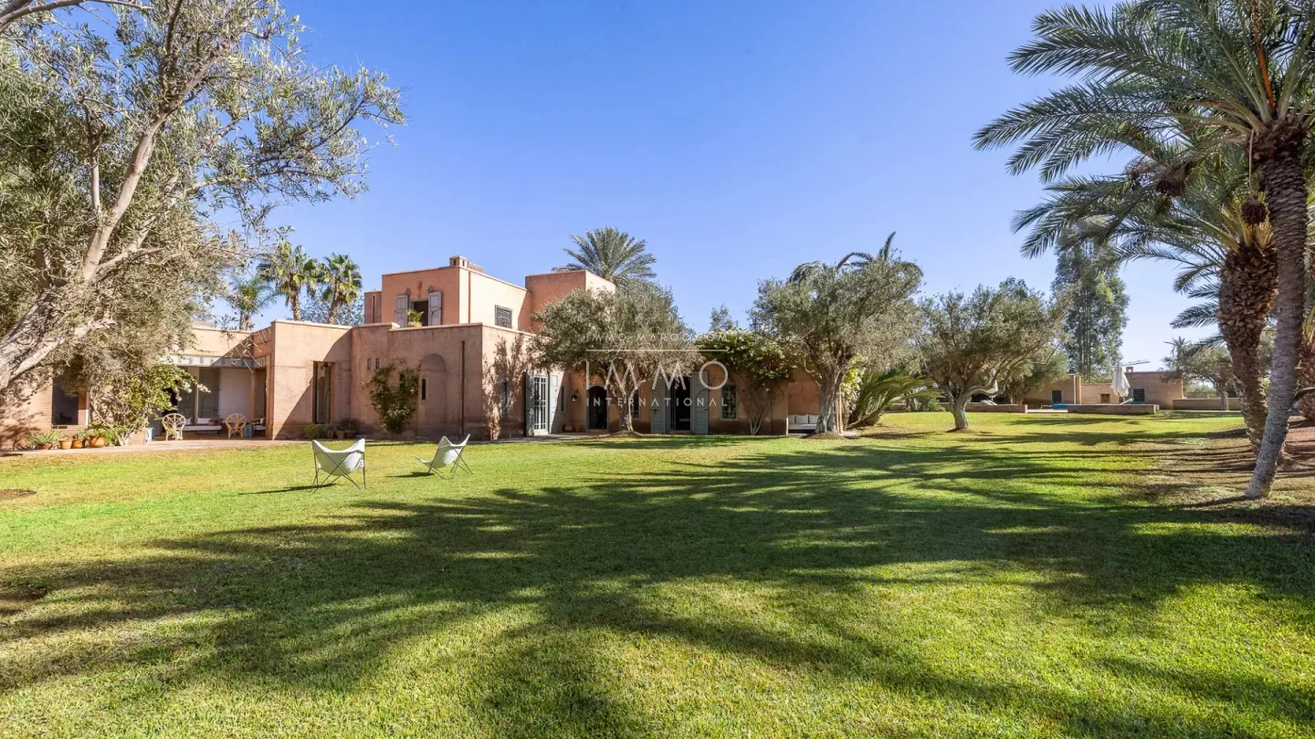 Prestigious villa in the heart of the palmeraie