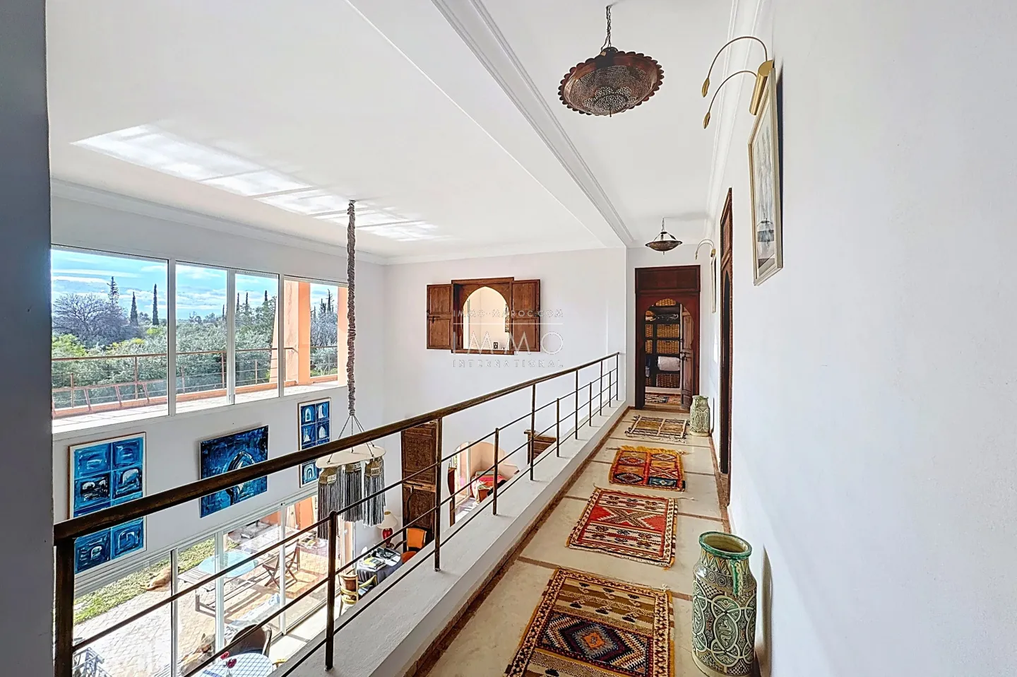 Superb country villa overlooking the atlas mountains - 35 minutes from town