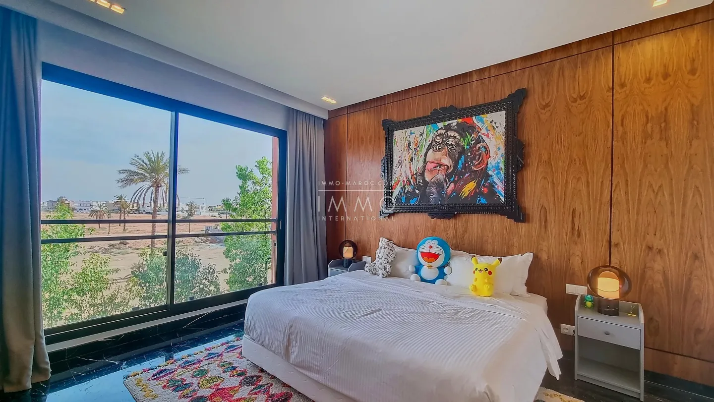 Impressive contemporary villa for sale on golf amelkis marrakech