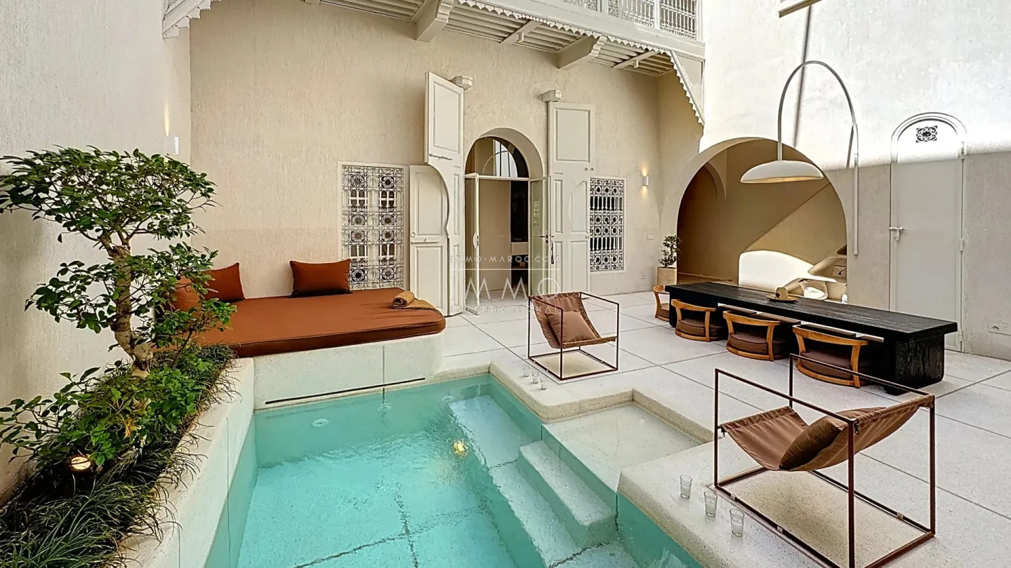 For sale - exceptional riad in marrakech