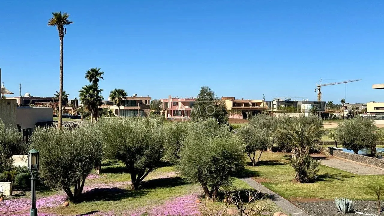 Long-term rental, warm furnished villa, amelkis golf
