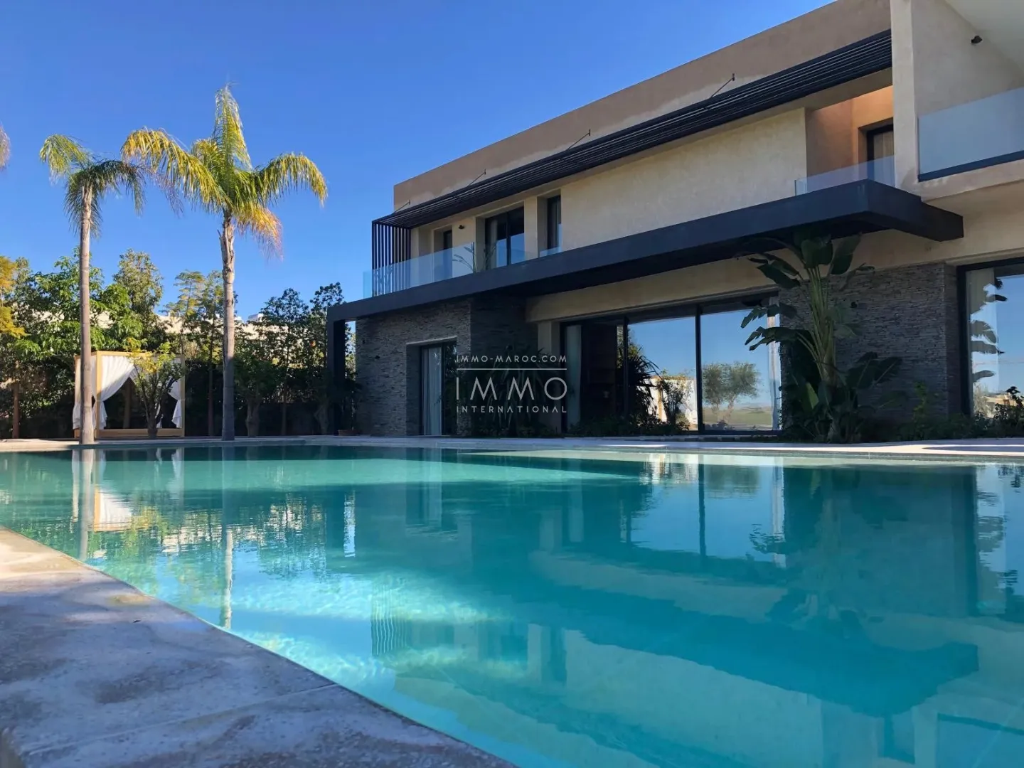 Long-term rental: exceptional villa at golf amelkis - marrakech