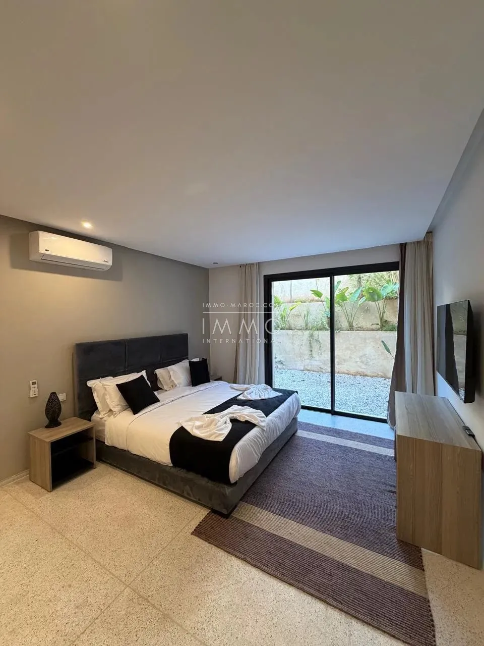 Long-term rental: exceptional villa at golf amelkis - marrakech