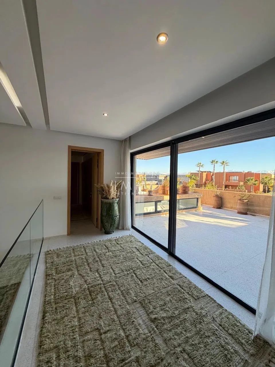 Long-term rental: exceptional villa at golf amelkis - marrakech