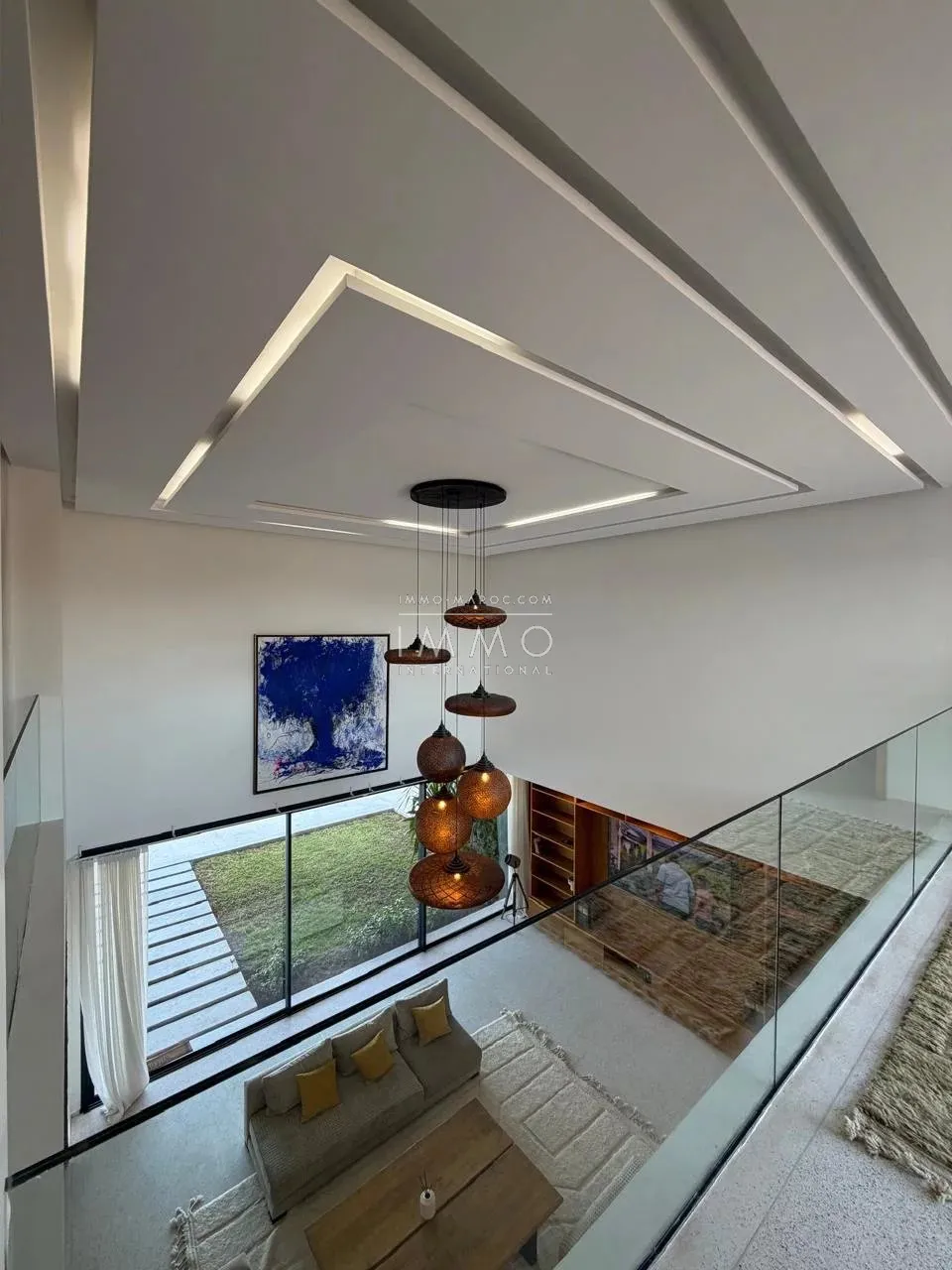 Long-term rental: exceptional villa at golf amelkis - marrakech