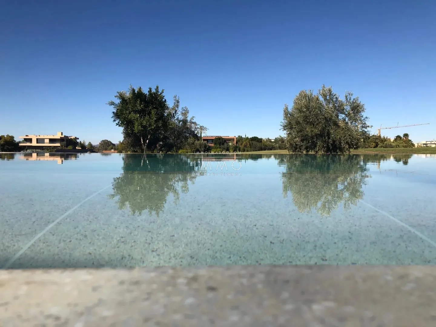 Long-term rental: exceptional villa at golf amelkis - marrakech