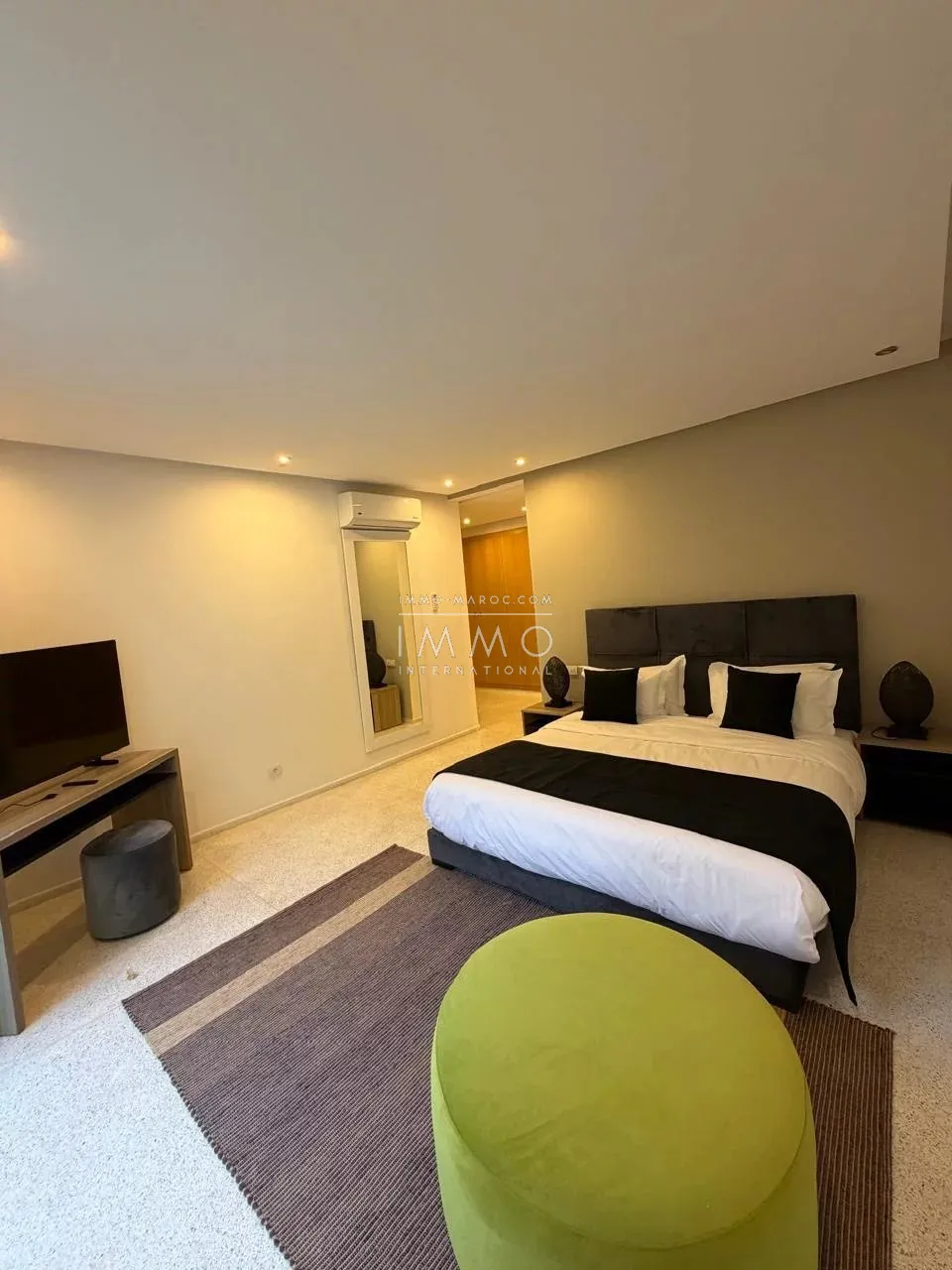 Long-term rental: exceptional villa at golf amelkis - marrakech