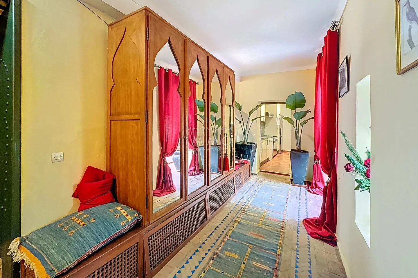 Exceptional riad in marrakech - medina sidi ben slimane, swimming pool, 4 suites, terrace overlooking the atlas mountains