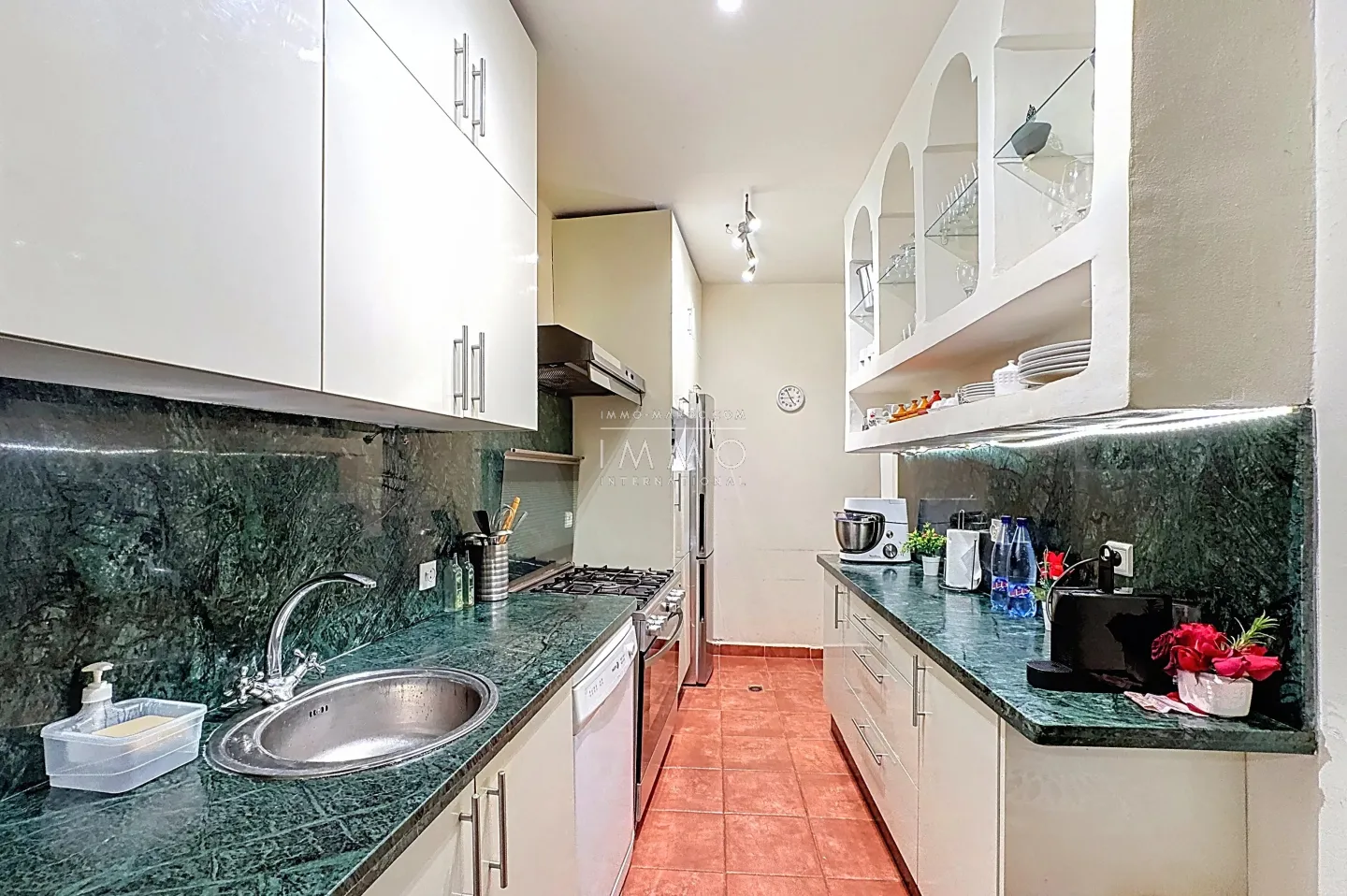 Exceptional riad in marrakech - medina sidi ben slimane, swimming pool, 4 suites, terrace overlooking the atlas mountains