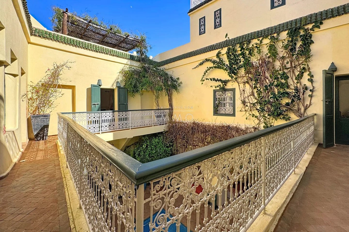 Exceptional riad in marrakech - medina sidi ben slimane, swimming pool, 4 suites, terrace overlooking the atlas mountains