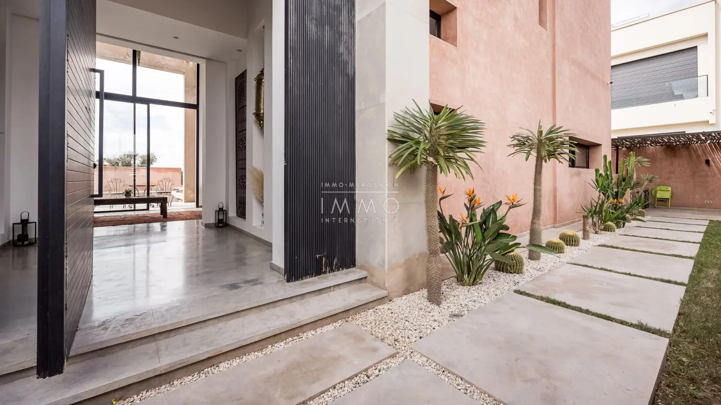 À vendre – villa de luxe meublee avec vue sur le golf amelkis - Photo 51