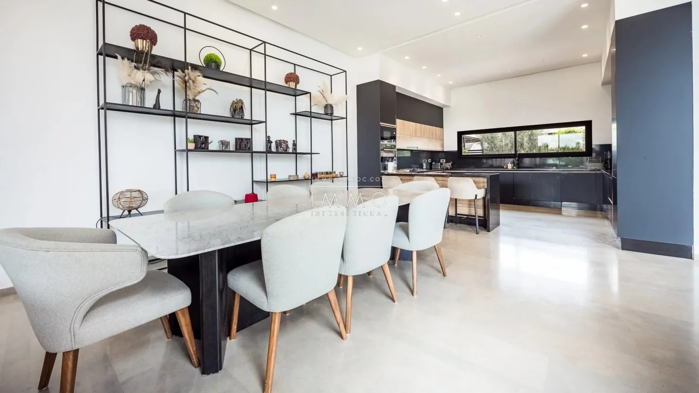 À vendre – villa de luxe meublee avec vue sur le golf amelkis - Photo 7