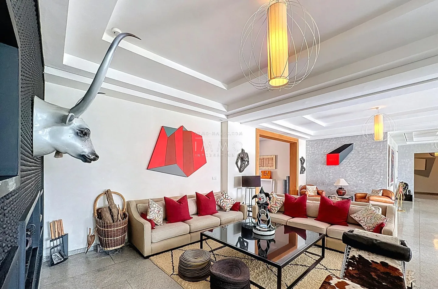 Propriete d’exception a marrakech – villa de prestige 9 suites, piscine chauffee et court de tennis - Photo 13