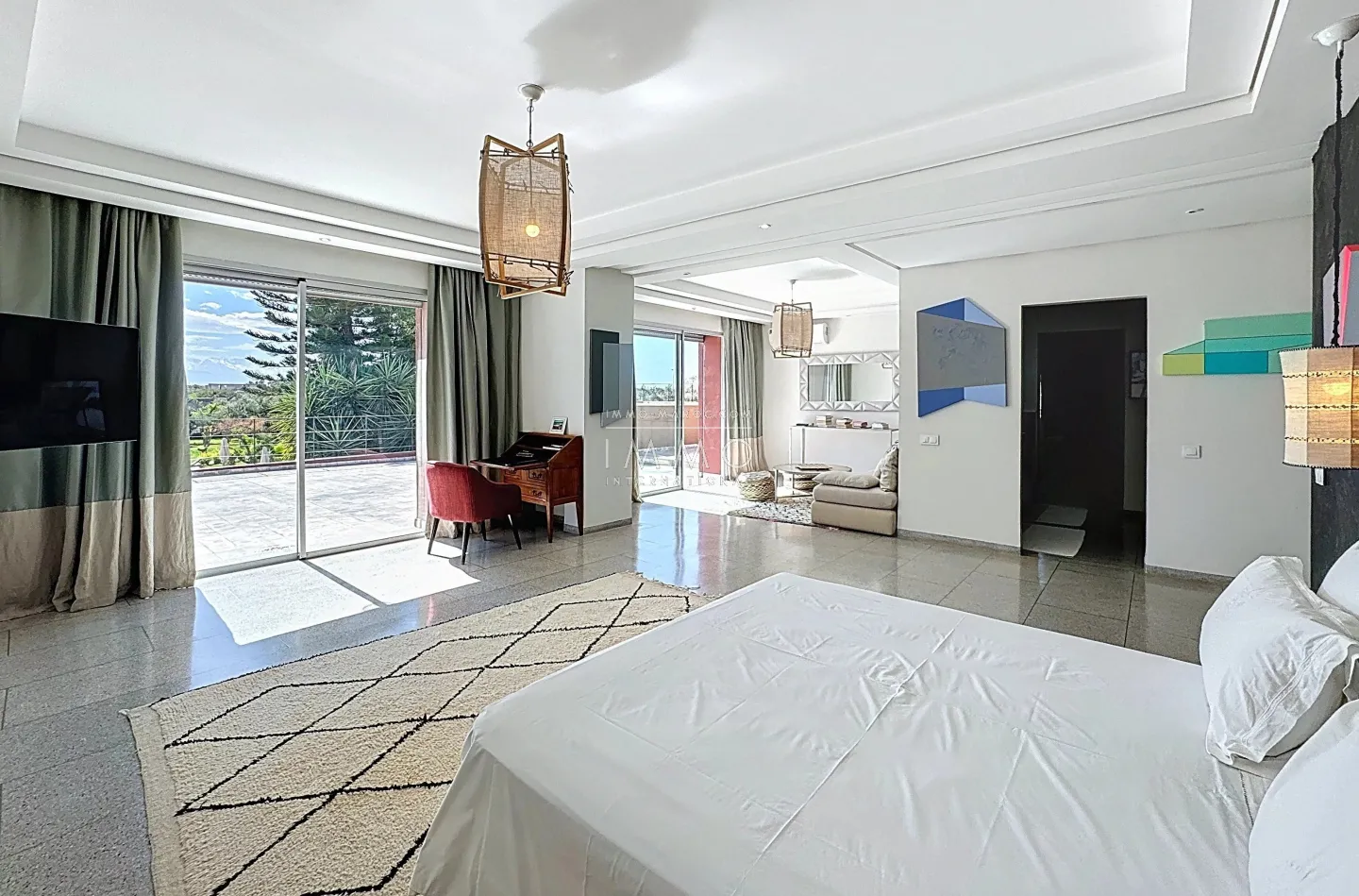 Propriete d’exception a marrakech – villa de prestige 9 suites, piscine chauffee et court de tennis - Photo 32