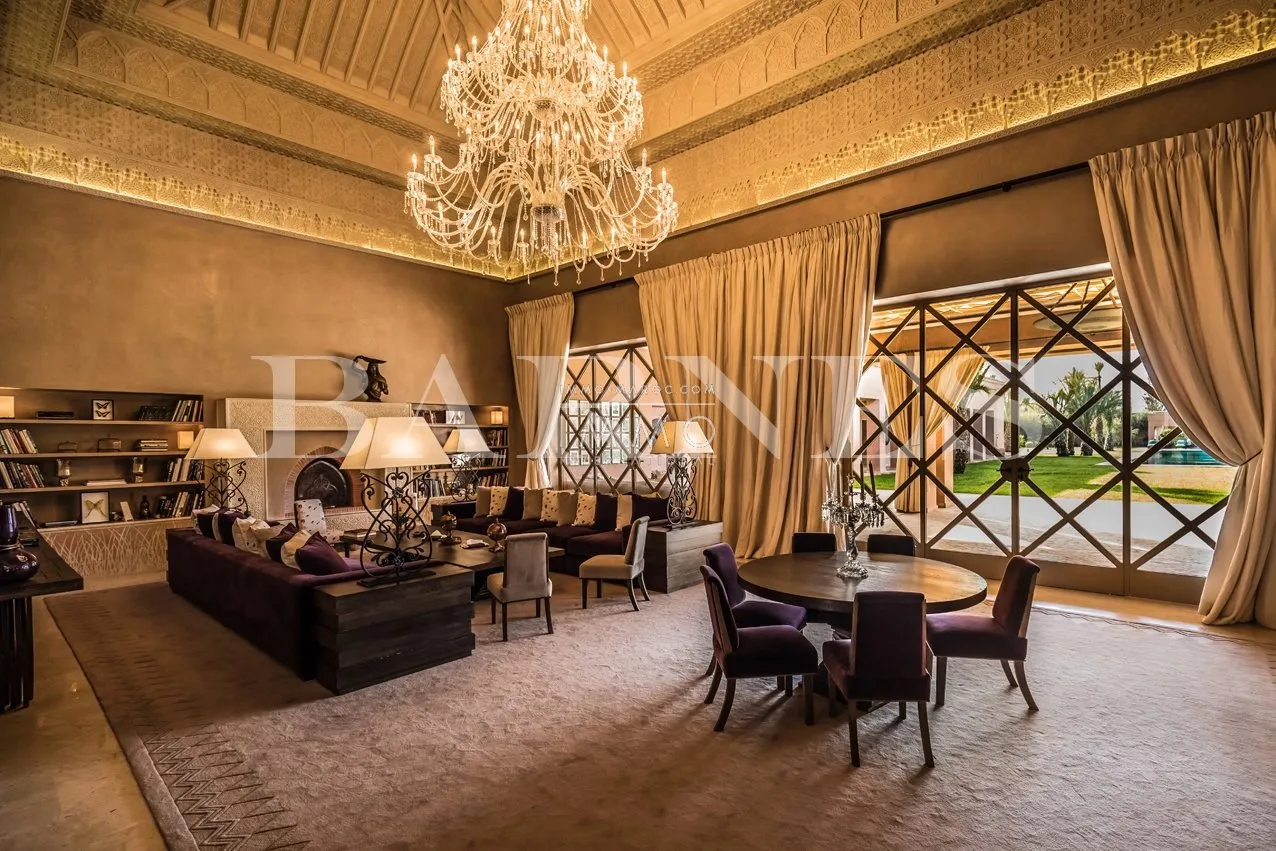 Palais de luxe a vendre bab atlas palmeraie marrakech – bien d’exception au maroc - Photo 3