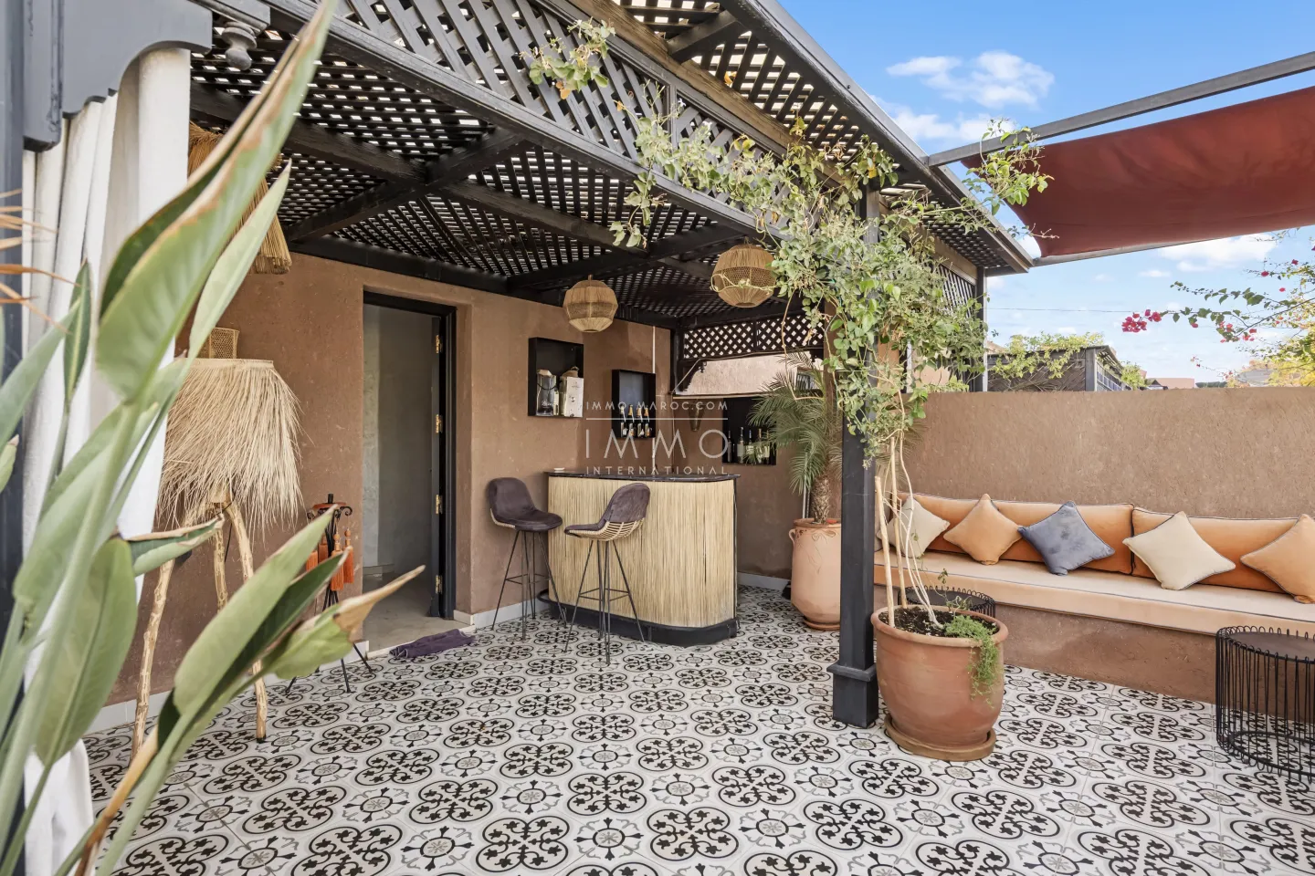 Superbe villa riad a vendre au cŒur de la palmeraie de marrakech - Photo 14