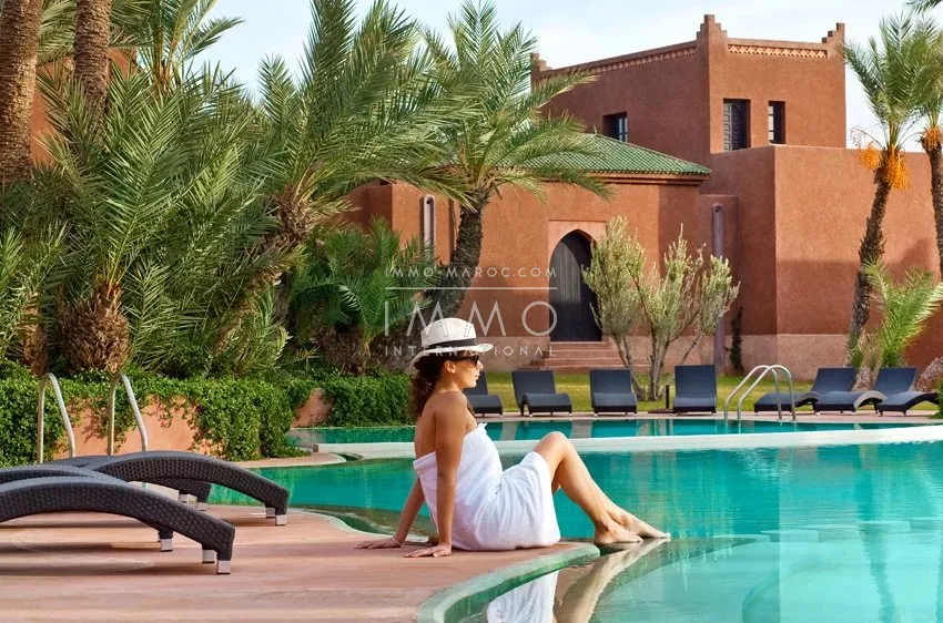 Superbe villa riad a vendre au cŒur de la palmeraie de marrakech - Photo 21