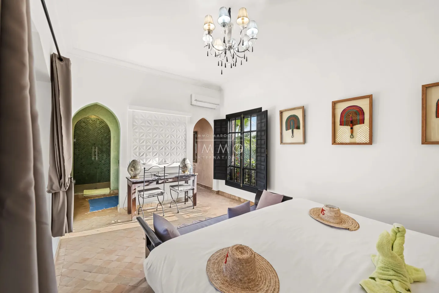 Superbe villa riad a vendre au cŒur de la palmeraie de marrakech - Photo 10