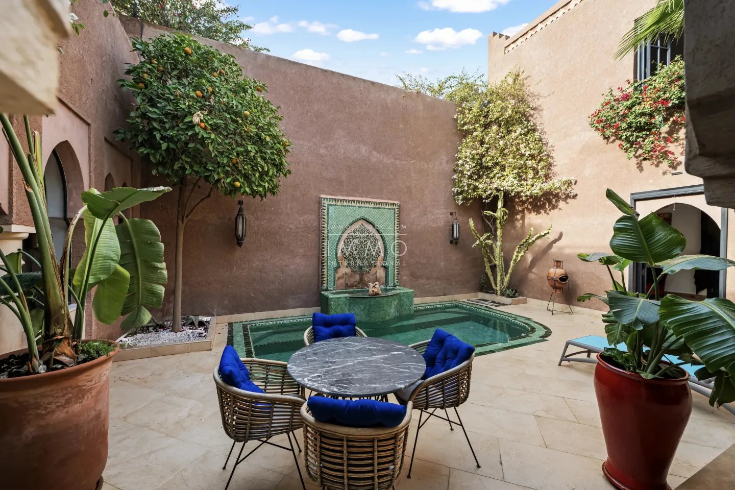 Superbe villa riad a vendre au cŒur de la palmeraie de marrakech - Photo 3